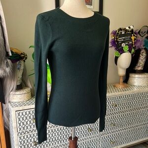 Express- Dark Green Long Sleeve Sweater (NWT)